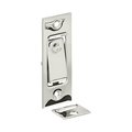 Patioplus Jamb Pocket Door Bolts, Bright Nickel - Solid PA2667174